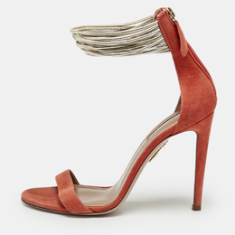 Aquazzura: Оранжевые сандалии 