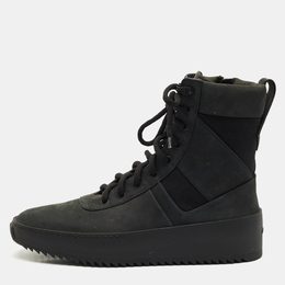 Fear of God: Чёрные кроссовки 