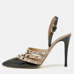 Valentino: Чёрные туфли  Rockstud