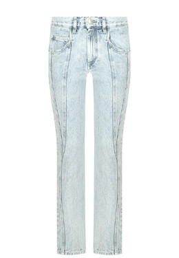 Isabel Marant Étoile: Голубые джинсы 