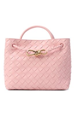 Bottega Veneta: Розовая сумка 