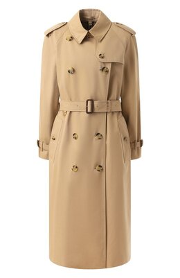 Burberry: Хлопковый плащ 