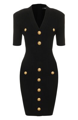 Balmain: Платье из вискозы 