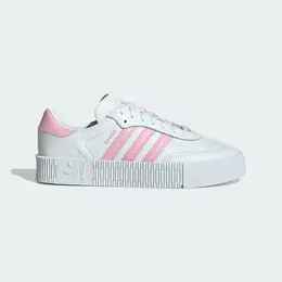 adidas: Розовые кроссовки  SambaRose