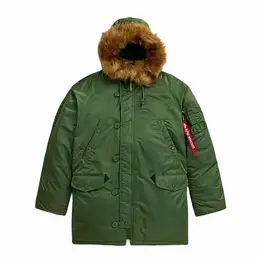 ALPHA INDUSTRIES: Зелёная куртка 
