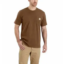carhartt: Коричневая футболка 