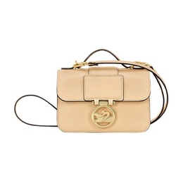 LONGCHAMP: Бежевая сумка 
