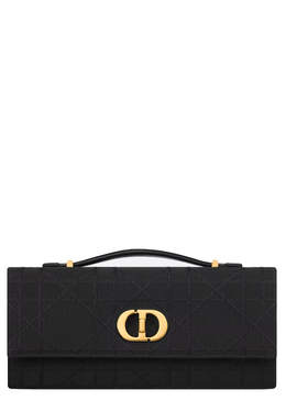 DIOR: Чёрный клатч 