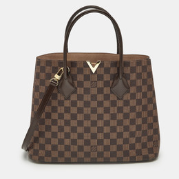 Louis Vuitton: Коричневая сумка 