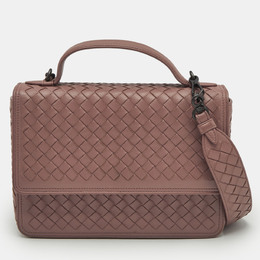 Bottega Veneta: Чёрная сумка на руку  Intrecciato
