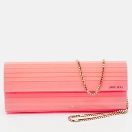 Jimmy Choo: Розовый клатч  Sweetie