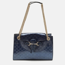 Gucci: Голубая сумка 