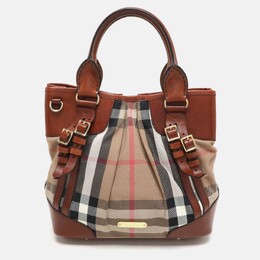 Burberry: Сумка-шоппер  House Check