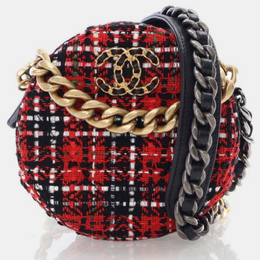 Chanel: Многоцветный клатч 
