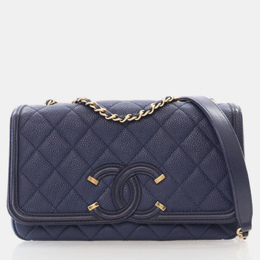 Chanel: Синяя сумка 