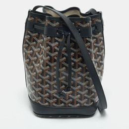 Goyard: Чёрная сумка 