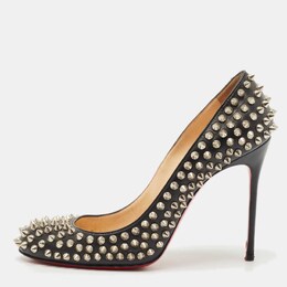 Christian Louboutin: Чёрные туфли  Pigalle