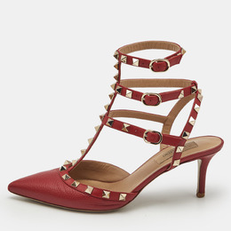Valentino: Красные туфли  Rockstud