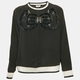 Fendi: Чёрный топ 