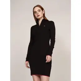 Tommy Jeans: Чёрное платье 
