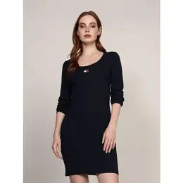 Tommy Jeans: Синее платье 