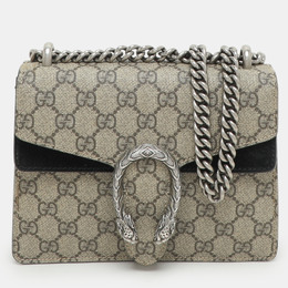 Gucci: Бежевая сумка  GG Supreme