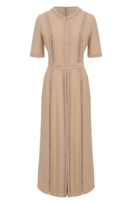 Elie Saab: Бежевое платье 
