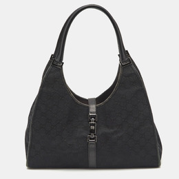 Gucci: Чёрная сумка  Jackie