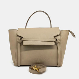 Celine: Бежевая поясная сумка 