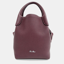 Loro Piana: Бордовая сумка 