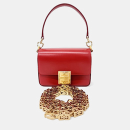 Givenchy: Красная сумка  Chain