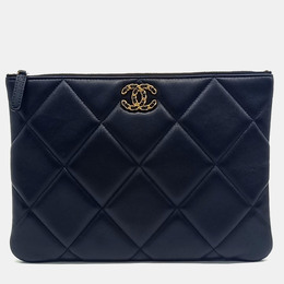 Chanel: Чёрный клатч 