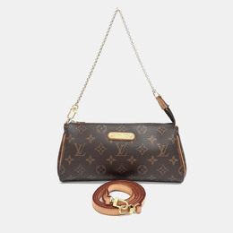 Louis Vuitton: Коричневый клатч 