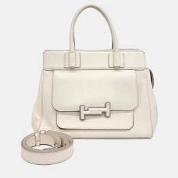 Tod's: Белая сумка-шоппер 