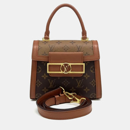 Louis Vuitton: Коричневая сумка на руку 