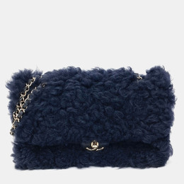 Chanel: Синяя сумка 