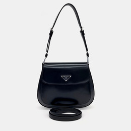 Prada: Чёрная сумка-шоппер 
