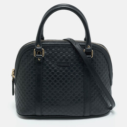 Gucci: Чёрная сумка 