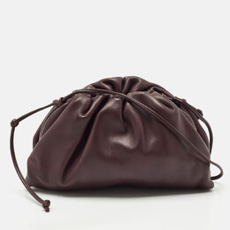 Bottega Veneta: Тёмная косметичка  Mini Pouch