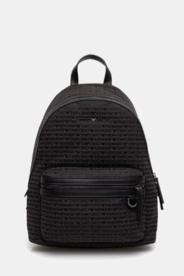 Emporio Armani: Серый рюкзак 