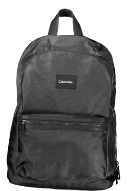 Calvin Klein: Чёрный рюкзак 