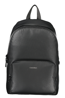 Calvin Klein: Чёрный рюкзак 