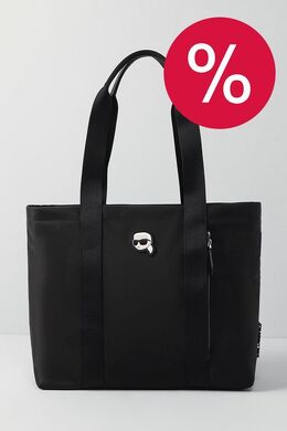 Karl Lagerfeld: Чёрная сумка  Ikonik