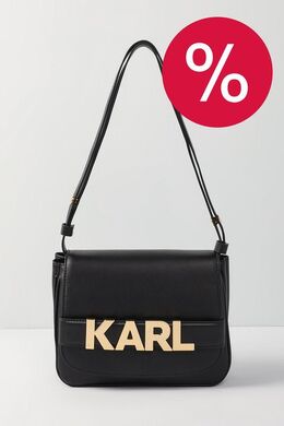 Karl Lagerfeld: Чёрная сумка  K/Letters