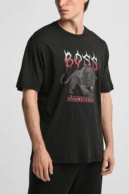 BOSS: Хлопковая футболка 