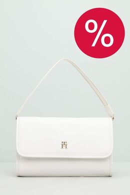 Tommy Hilfiger: Белая сумка  TH