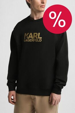 Karl Lagerfeld: Хлопковый свитшот 
