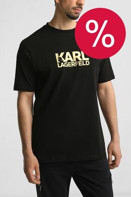 Karl Lagerfeld: Хлопковая футболка 