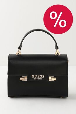 Guess: Чёрная сумка 