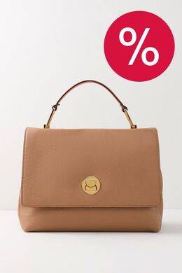 Coccinelle: Бежевая сумка  Liya